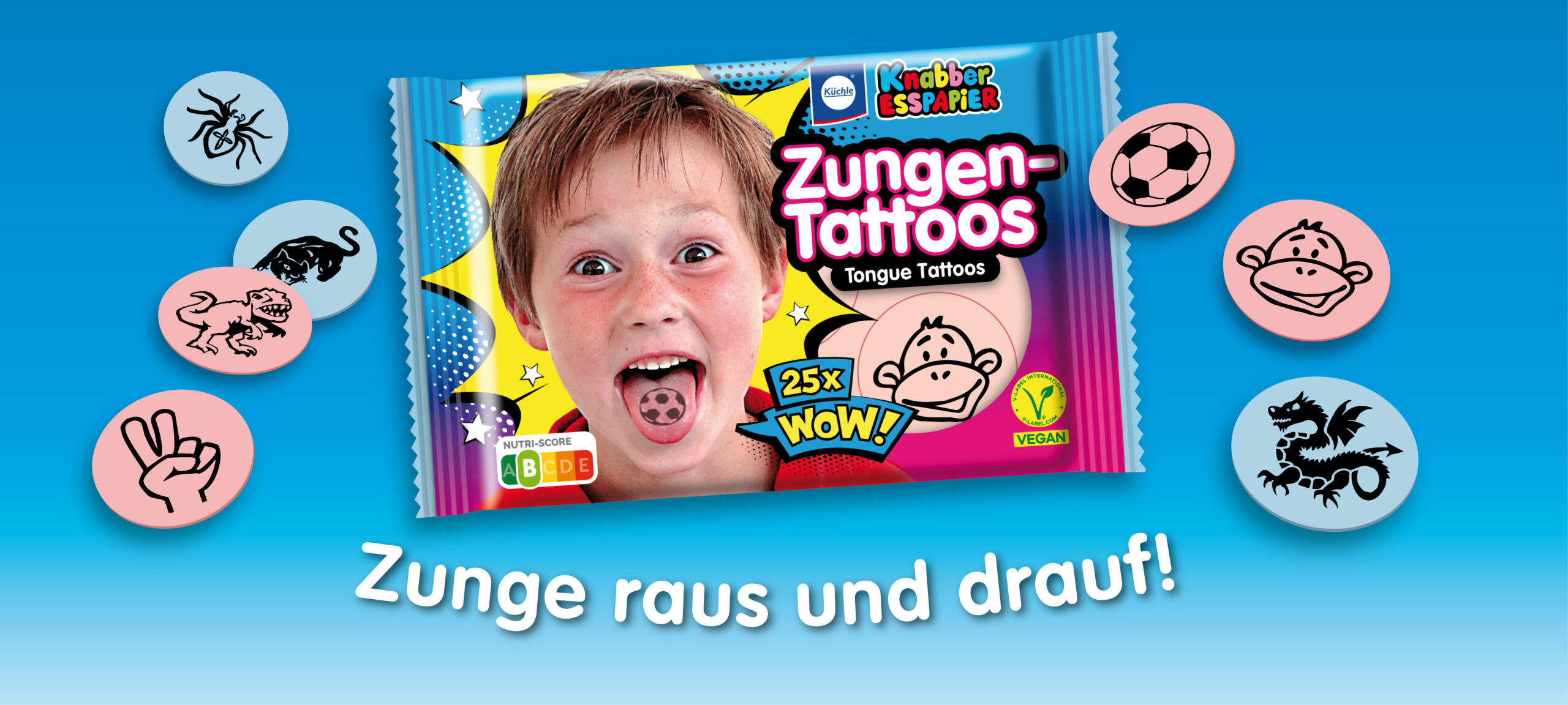 Zungen-Tattoos